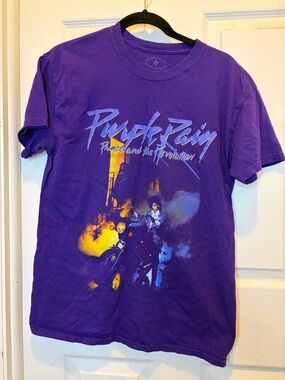 Purple Rain Graphic Tee - The Prince Estate Offical & Approved